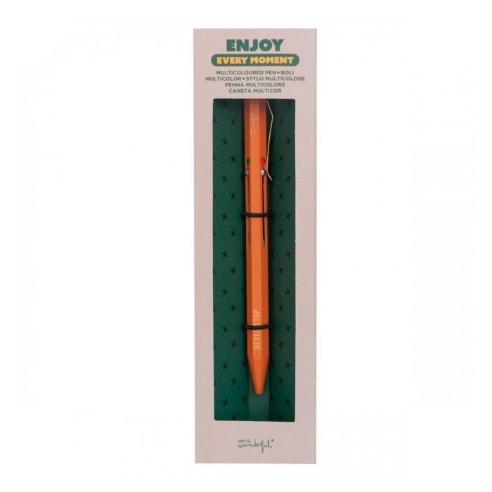 BOLÍGRAFO METÁLICO MULTICOLOR