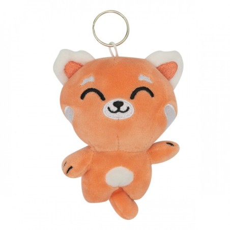 LLAVERO DE PELUCHE - PANDA ROJO