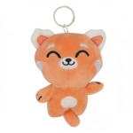 LLAVERO DE PELUCHE - PANDA ROJO