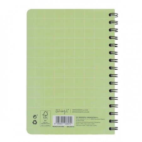 LIBRETA A5 3D SETA - GREAT THINGS IN MIND
