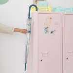 PARAGUAS GRANDE TRANSPARENTE - AQUÍ DEBAJO SIEMPRE