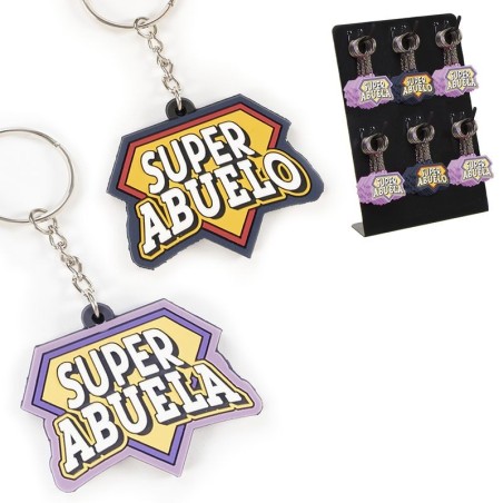 LLAVERO DE GOMA SUPER ABUEL@