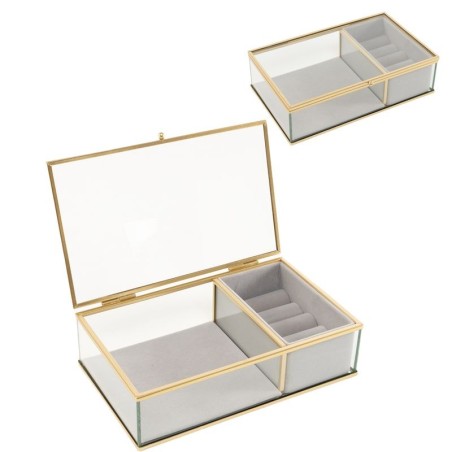 JOYERO CRISTAL TERCIOPELO TOPO