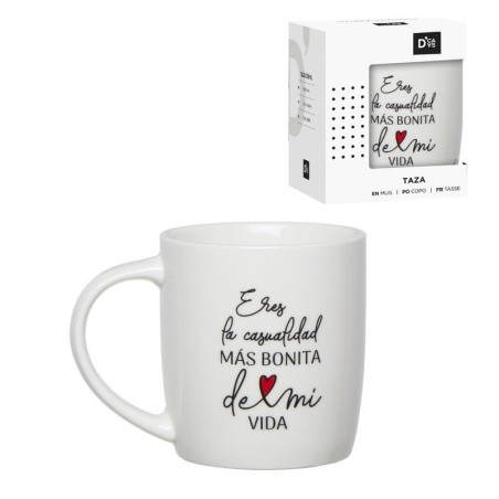 TAZA 350ML ERES LA CASUALIDAD MAS BONITA