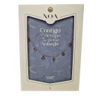 COLGANTE ACERO PLATEADO - CONTIGO EL TIEMPO