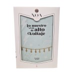 PULSERA ACERO DORADO - LO NUESTRO ES DE ALTO