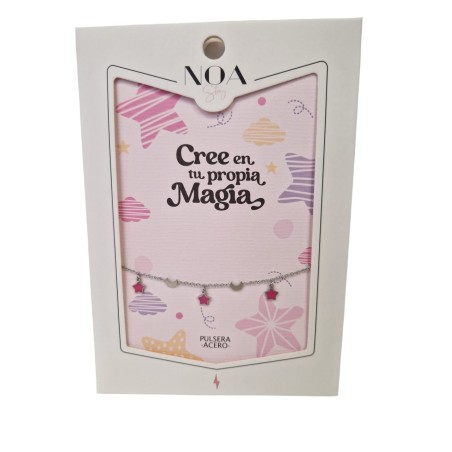 PULSEA ACERO PLATA - CREE EN TU PROPIA MAGIA