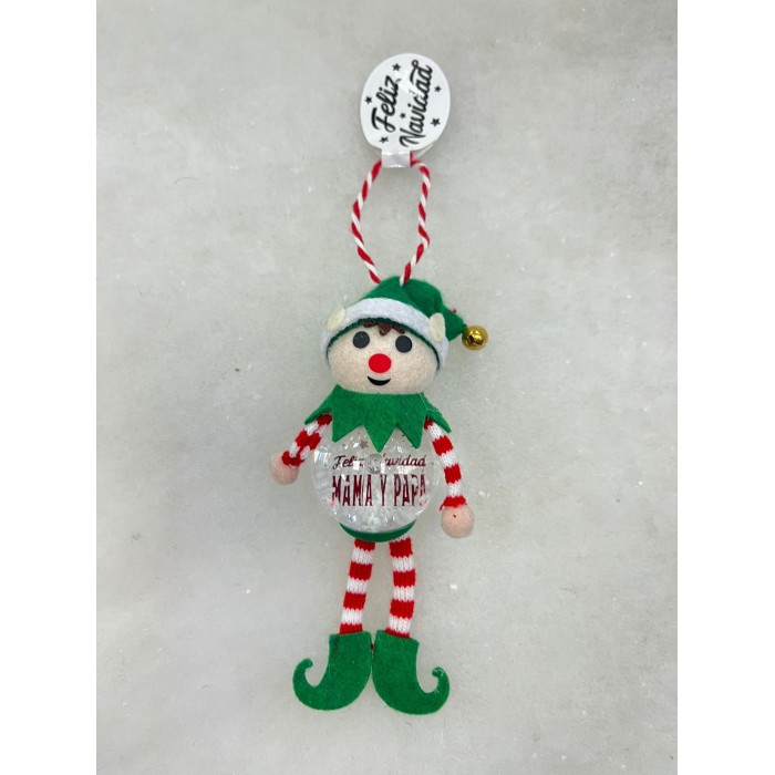 BOLA DE NIEVE MAMÁ Y PAPÁ