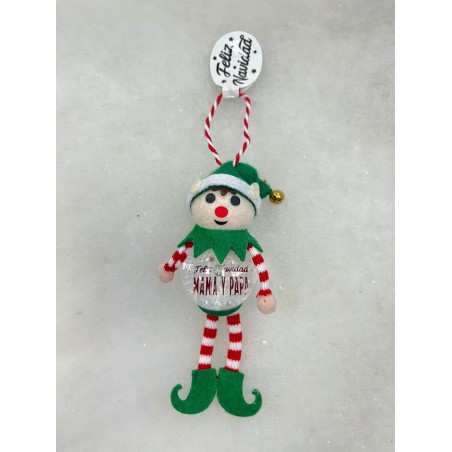 BOLA DE NIEVE MAMÁ Y PAPÁ