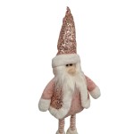 MUÑECO NAVIDAD PAPA NOEL ROSA
