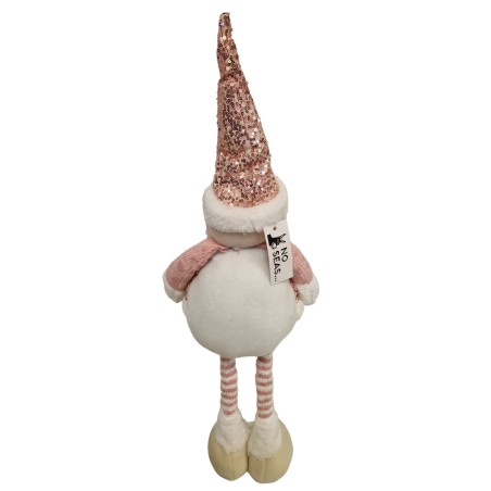 MUÑECO NAVIDAD PAPA NOEL ROSA