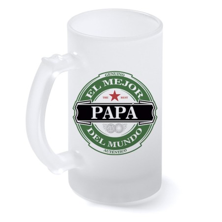 JARRA CRISTAL MEJOR PAPÁ