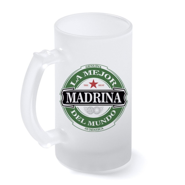 JARRA CRISTAL MEJOR MADRINA