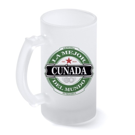 JARRA CRISTAL MEJOR CUÑADA