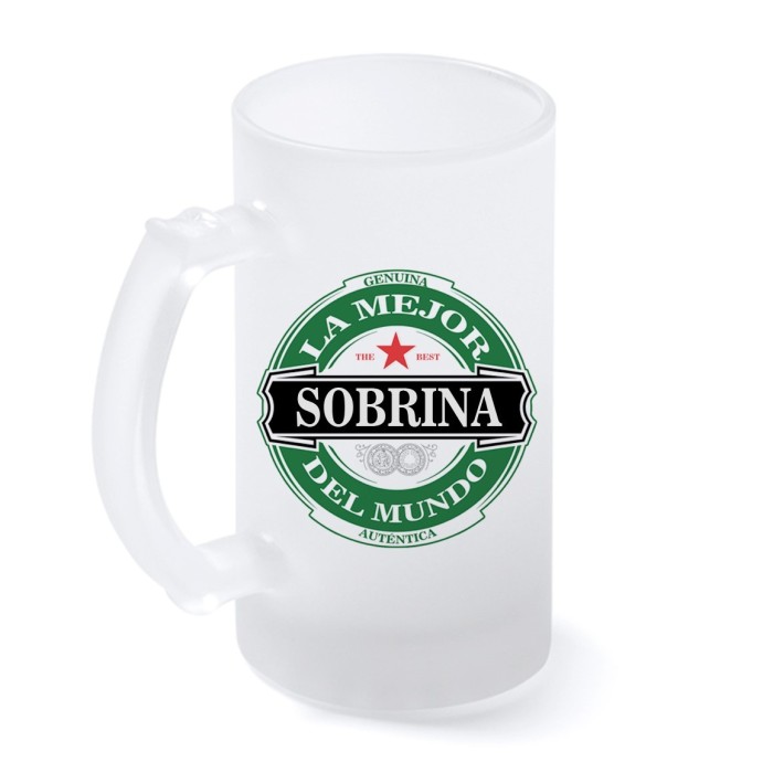 JARRA CRISTAL MEJOR SOBRINA