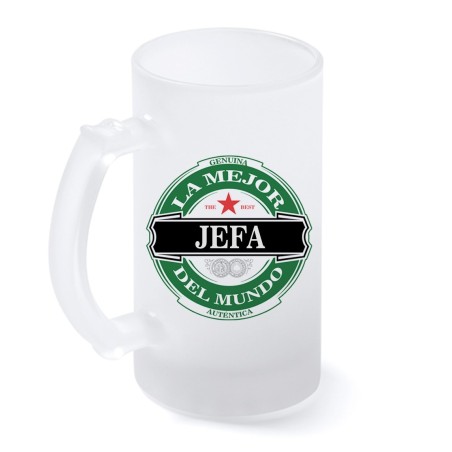 JARRA CRISTAL MEJOR JEFA