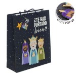 BOLSA PAPEL 3D REYES MAGOS