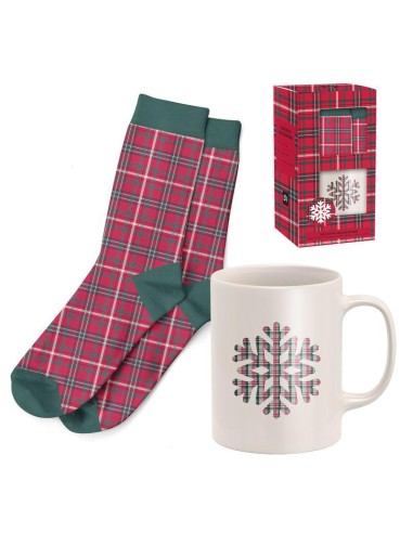 SET REGALO TAZA CALCETINES T 38-42 CHRISTMAS