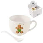 TAZA CON CUCHARA 265ML SWEET CHISTMAS