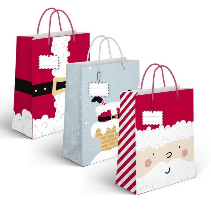 BOLSA PAPEL L PAPA NOEL