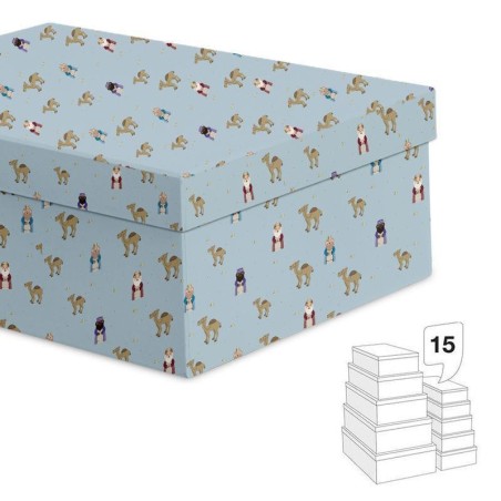 CAJA REYES MAGOS CELESTE 9