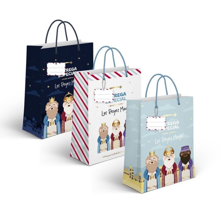 BOLSA PAPEL XL REYES MAGOS
