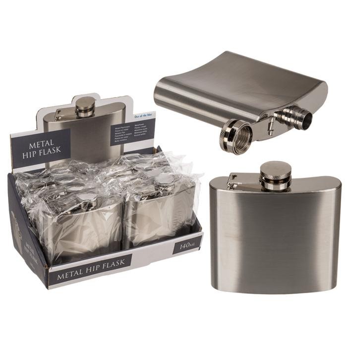 PETACA DE METAL 140ML 