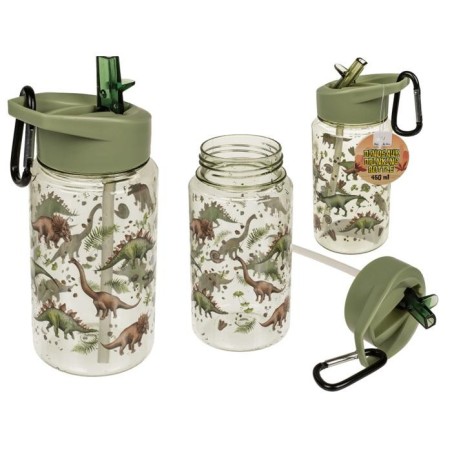 BOTELLA INFANTIL DINOSAURIO