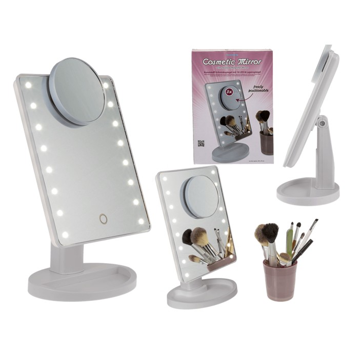 ESPEJO LED CON AUMENTO