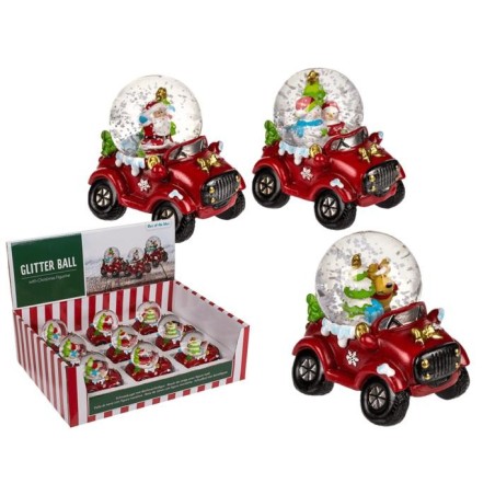 BOLA DE NIEVE FIGURA NAVIDEÑA