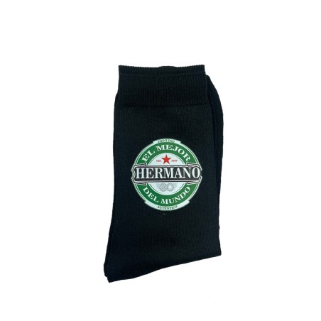 CALCETÍN VERDE HERMANO