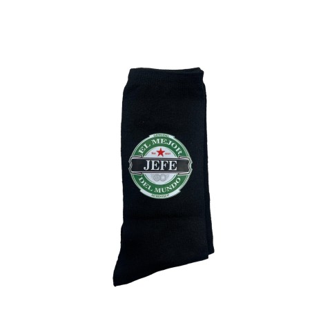 CALCETÍN VERDE JEFE