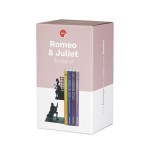 SUJETA LIBROS ROMEO Y JULIET NEGRO