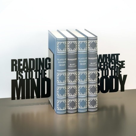 SUJETA LIBROS MIND NEGRO