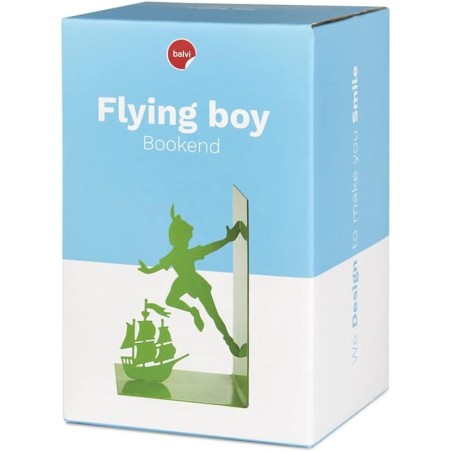 SUJETA LIBROS FLYING VERDE