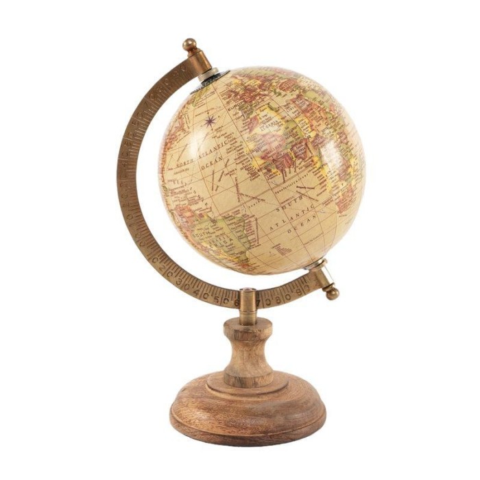 BOLA DEL MUNDO 12 5 PIE MANGO VINTAGE