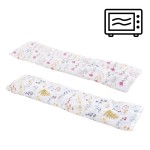 COJIN CERVICAL FLORES MICROONDAS