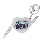 LLAVERO CON CARGADOR PARA MÓVIL - READY TO SHINE
