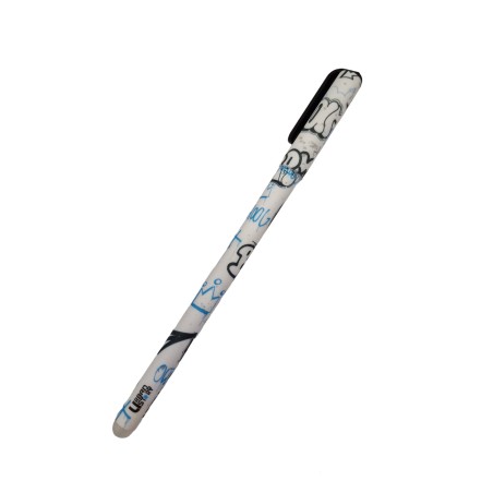 BOLÍGRAFO BORRABLE - BLUE INK - WHITE GRAFITI