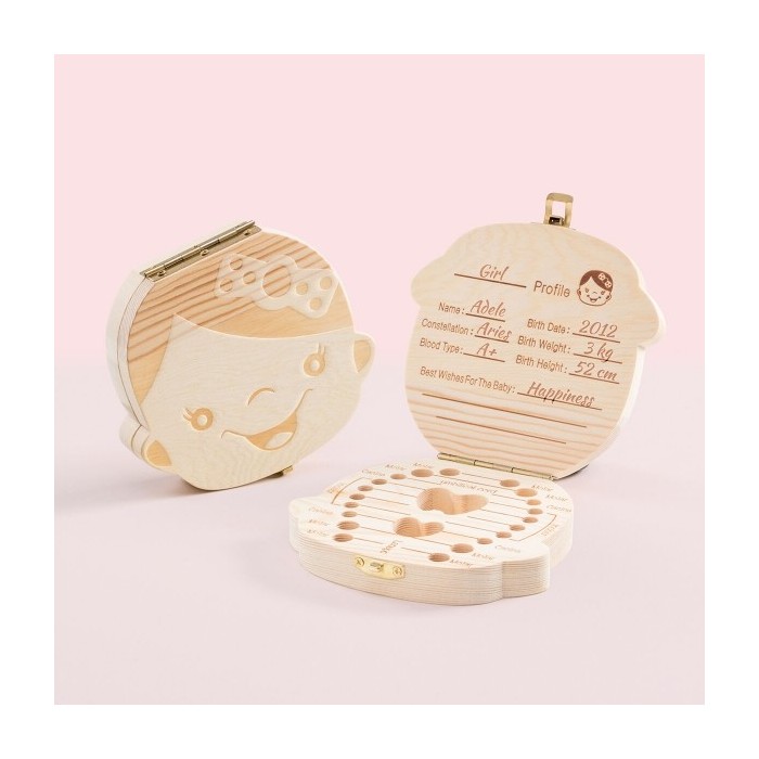 CAJA DE RECUERDOS PARA BEBE NIÑA