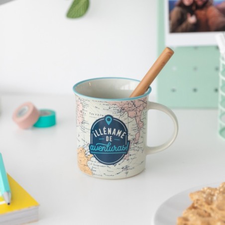 TAZA LLENAME DE AVENTURAS