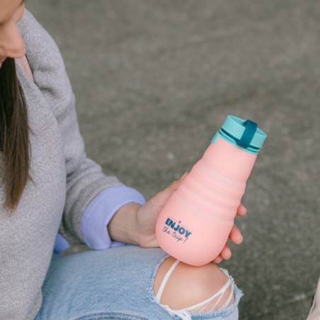 BOTELLA PLEGABLE ENJOY THE TRIP