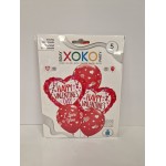 SET DE GLOBOS CORAZONES SAN VALENTIN