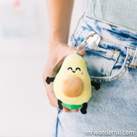 LLAVERO PELUCHE AGUACATES
