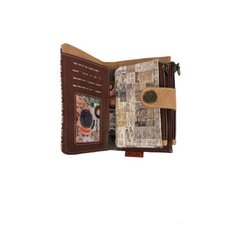 CARTERA DOBLE CREMALLERA PEQ - PIANO