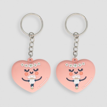 LLAVEROS PARA DOS QUE SE QUIEREN UN MONTÓN - MUJER