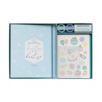 KIT SCRAPBOOKING PARA ALBUM DE BAUTIZO AZUL