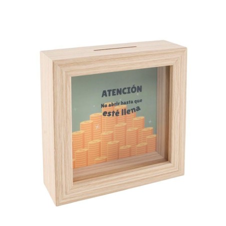 HUCHA MADERA ATENCIÓN