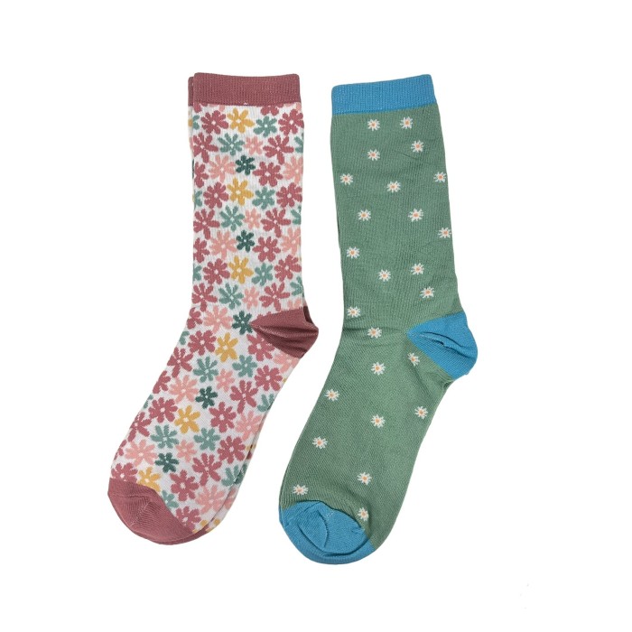 CALCETINES FLORES