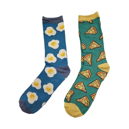 CALCETINES HUEVO Y PIZZAS T. 42-47